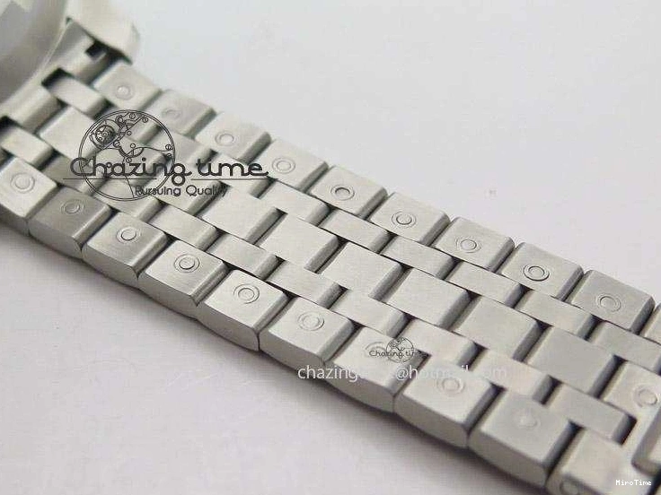 MIROTIME 0315 Pilot Chrono SS IW387809 ZF 1:1 Best Edition Silver Dial On SS Bracelet A Trendsetting 7327